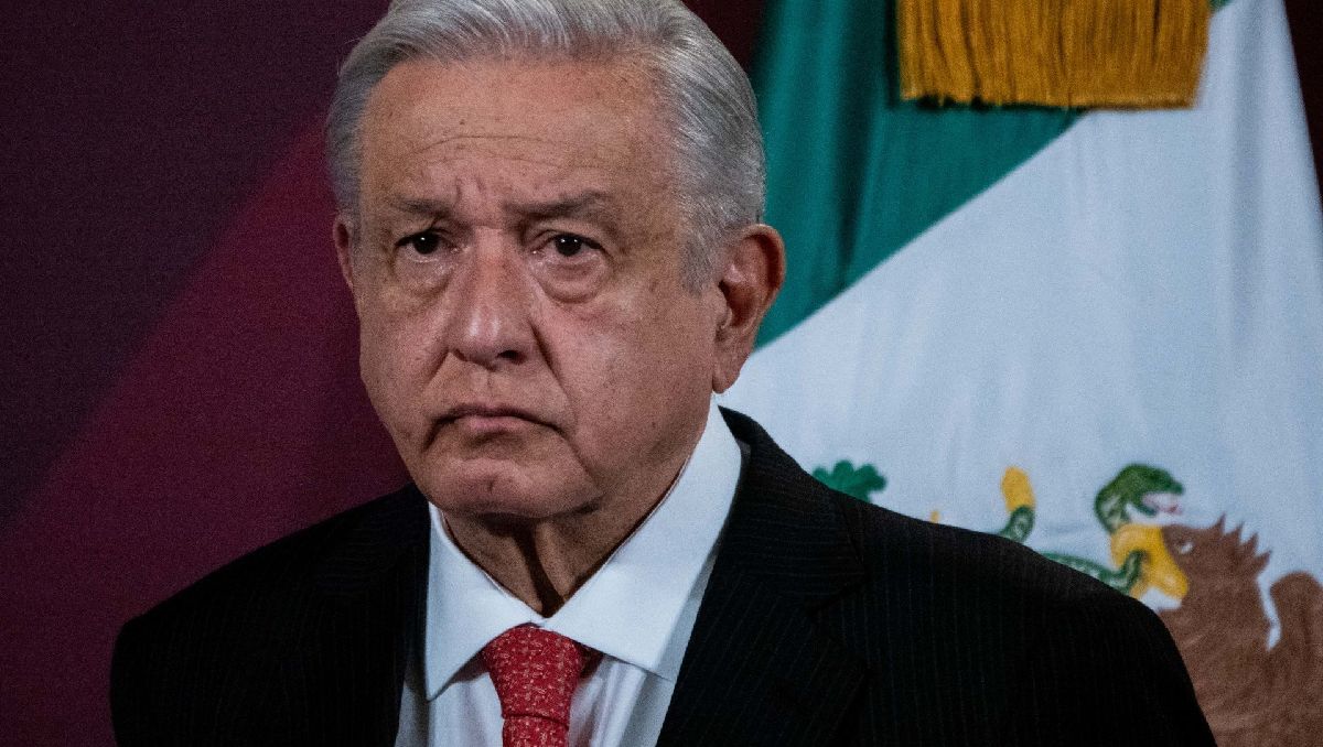 El mandatario en su conferencia de prensa matutina en Palacio Nacional. | Cuartoscuro