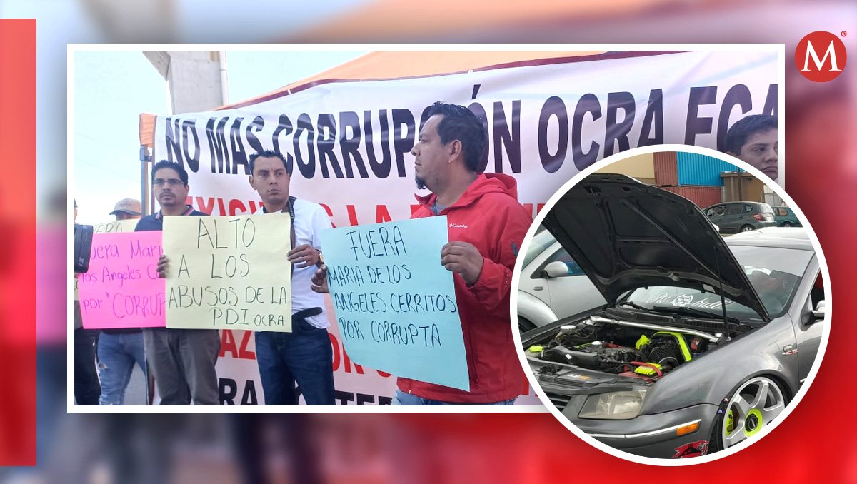 Protestan contra abusos en OCRA | (Diseño: Milenio)