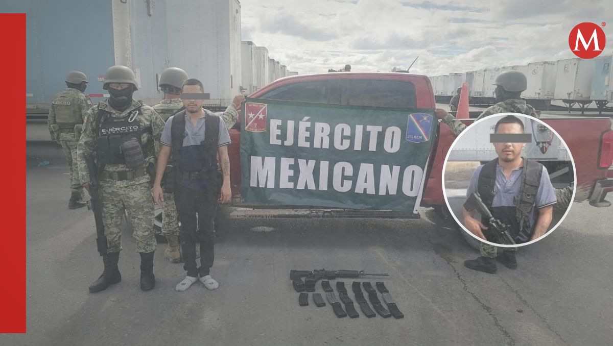 El sujeto fue identificado como Julio César, de 21 años, originario de Nuevo Laredo, Tamaulipas | Especial