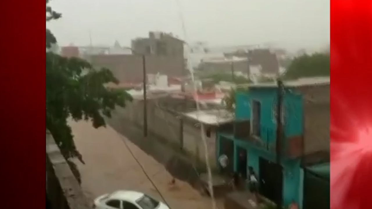 Así afectaron los remanentes del huracán 'Lidia' a Puerto Vallarta, en Jalisco