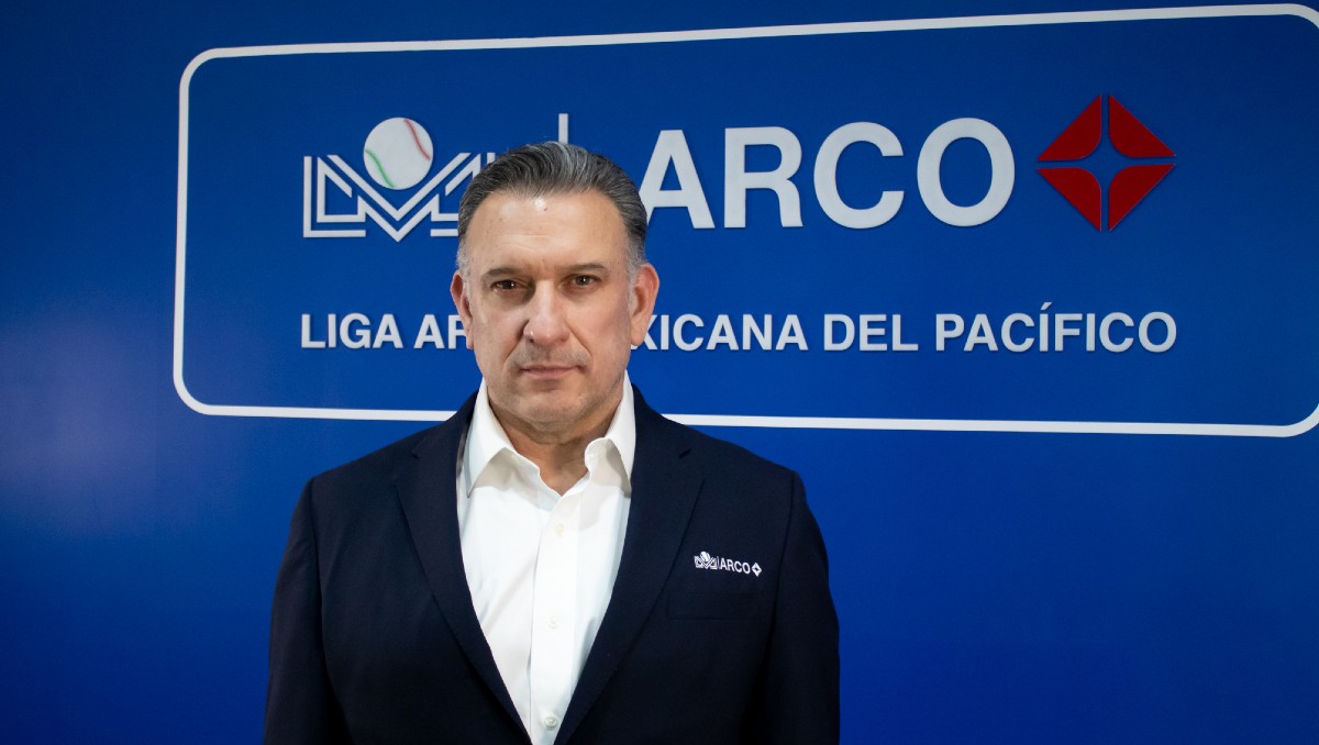 Carlos Manrique, presidente de la Liga Mexicana del Pacífico