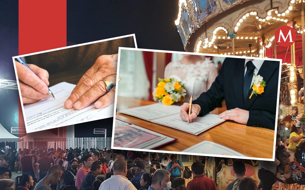 Rifarán bodas a domicilio, registros catastrales y testamentos en Feria Tamaulipas