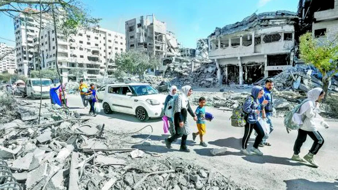 La ONU pide a Israel retractarse de evacuación del norte de Gaza.