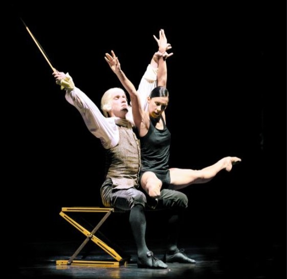 La bailarina interpretó obras como Balcón de amor y Diversidad. (Foto: Especial)