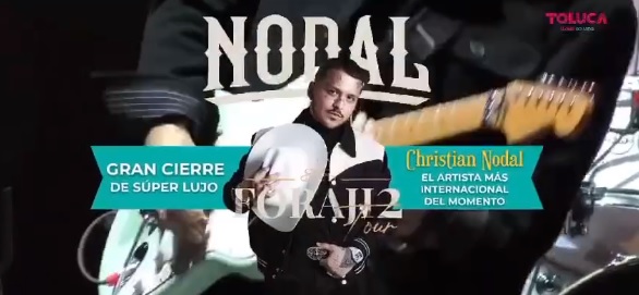 Cristian Nodal estará el 24 de octubre en Toluca.| (Especial)