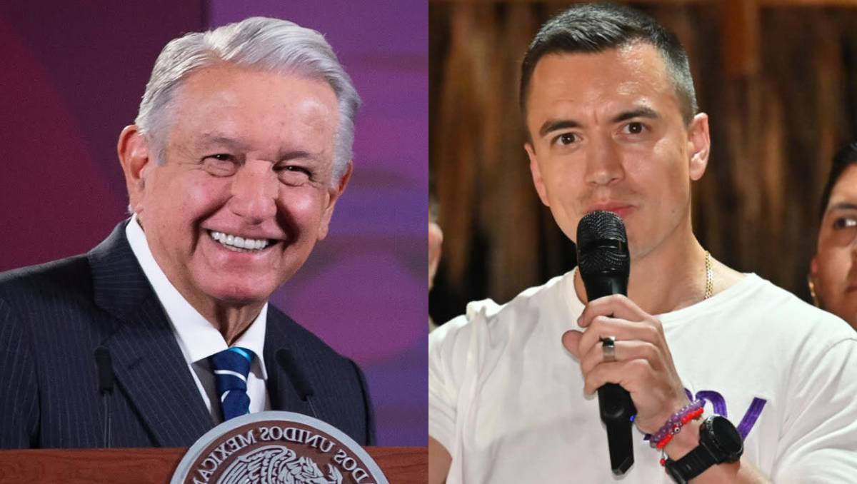 AMLO arrancó su mañanera con felicitaciones para Daniel Noboa | Especial