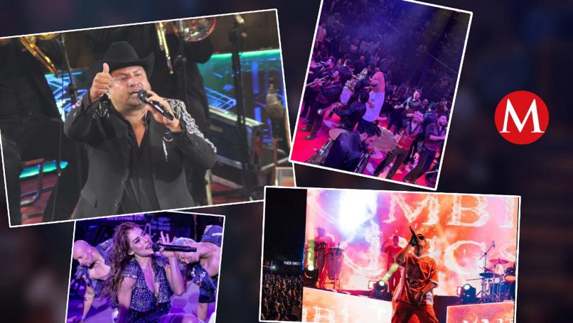 Artistas en la Feria de Pachuca.