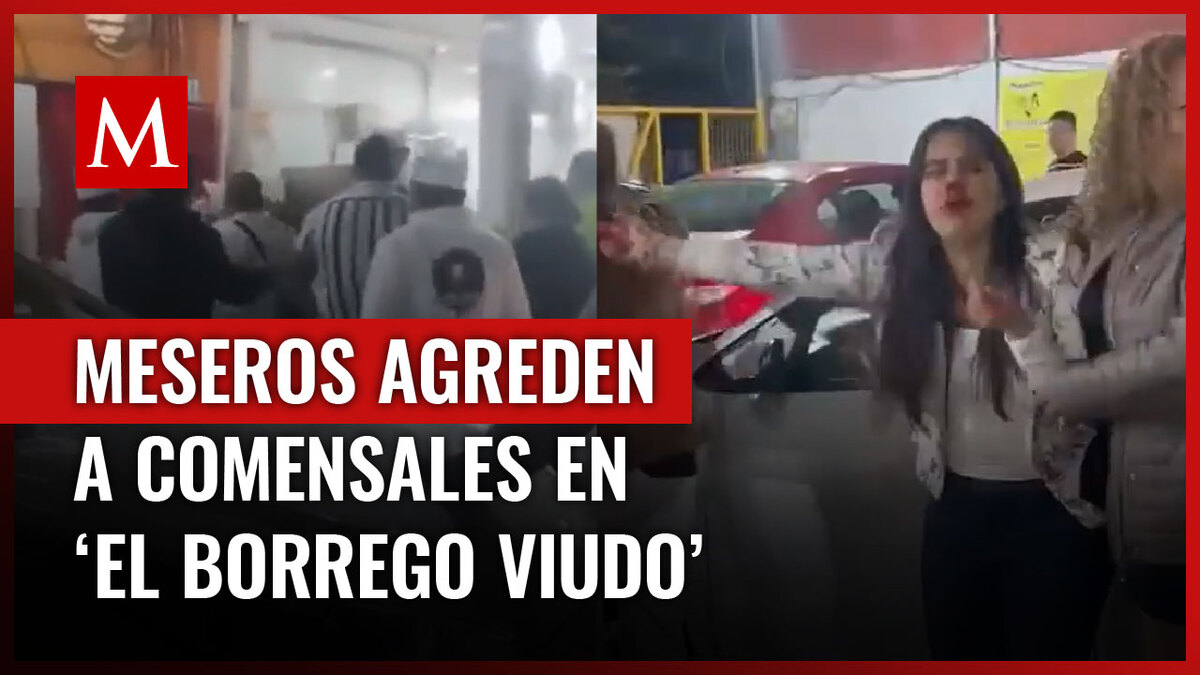 Empleados de 'El Borrego Viudo' golpean a clientes por presunto cobro de más; ya hay un detenido