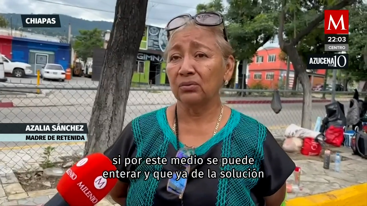 Familiares exigen respuestas sobre el secuestro de policías en Chiapas