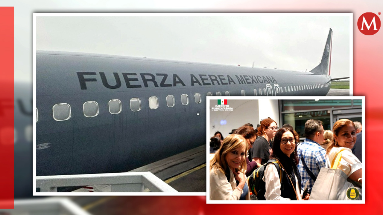 Con este grupo concluimos los viajes de rescate a Israel: Piloto de Sedena