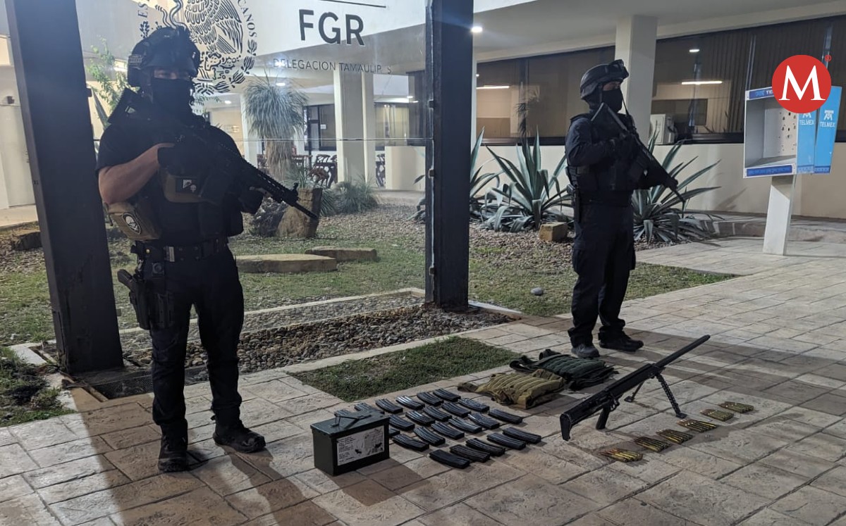 Guardia Estatal detiene dos personas en Reynosa por posesión de armas