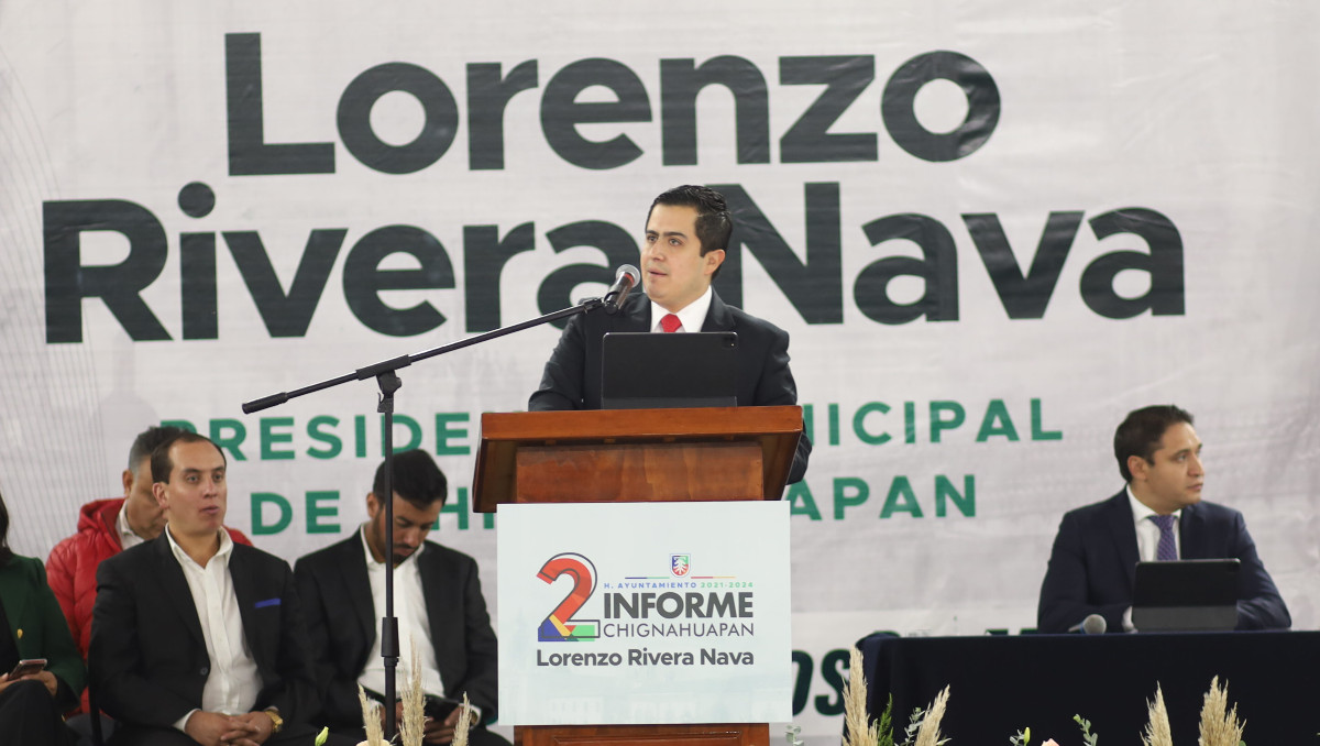 Lorenzo Rivera presenta informe de labores en Chignahuapan, Puebla | Especial