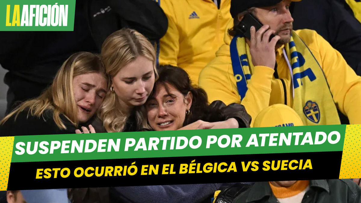 Partido Bélgica vs Suecia es suspendido por riesgo de atentado