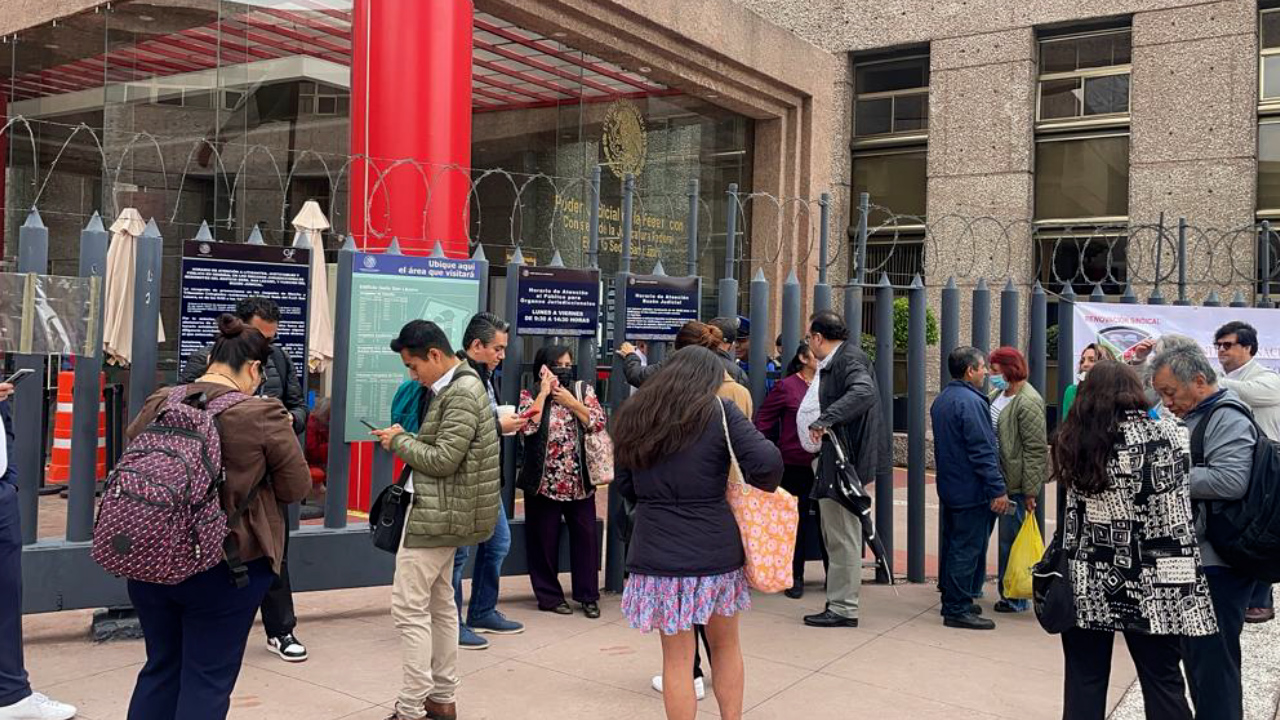 Trabajadores del Poder Judicial inician paro por desaparición de fideicomisos