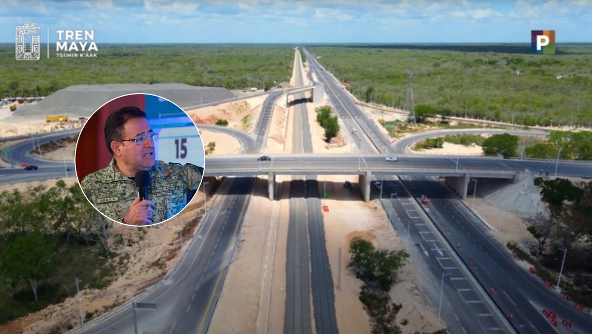 En el tramo 4, del Tren Maya, ya están en funcionamiento 33 de 35 pasos vehiculares y 90 de 92 pasos inferiores y de fauna. Foto: (Especial)