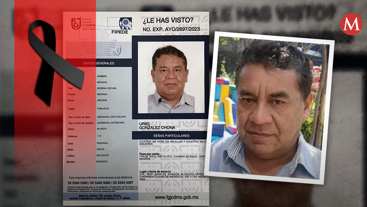 Uriel González Chona fue hallado en el municipio de Chimalhuacán.