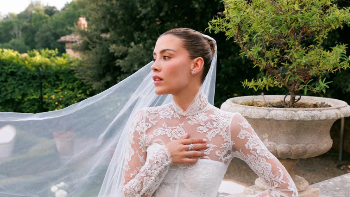 Boda de Michelle Salas/ Captura X