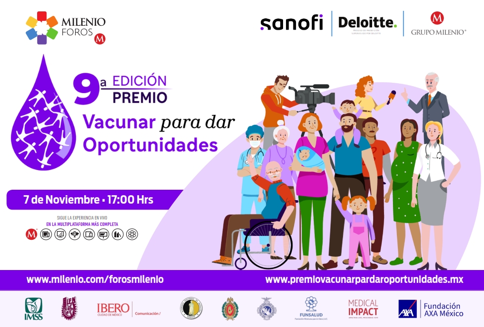 Conoce a los ganadores del premio vacunar para dar oportunidades.
