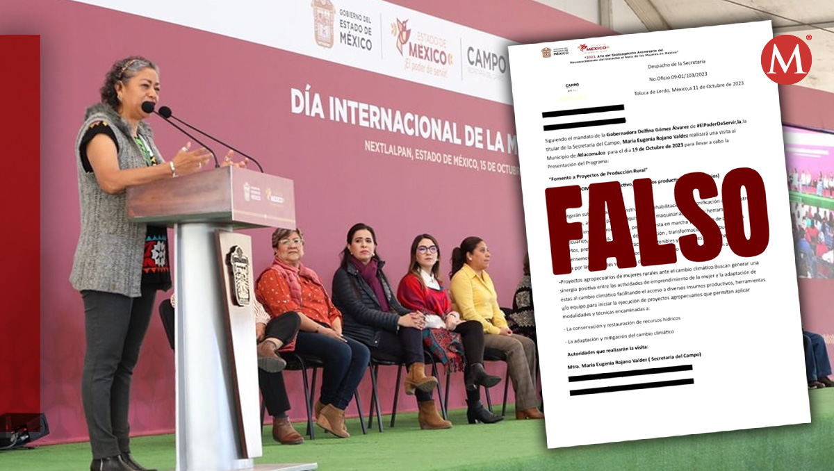 Correos falsos, alerta la Secretaria del Campo de Edomex | (Diseño: Milenio)