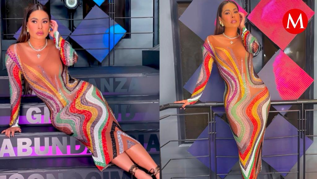 El vestido se encuentra a la venta en la boutique de la famosa.