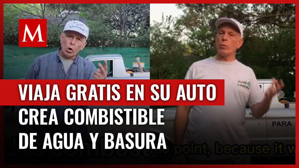 Hombre crea su propio combustible para autos y viaja gratis desde hace tres años
