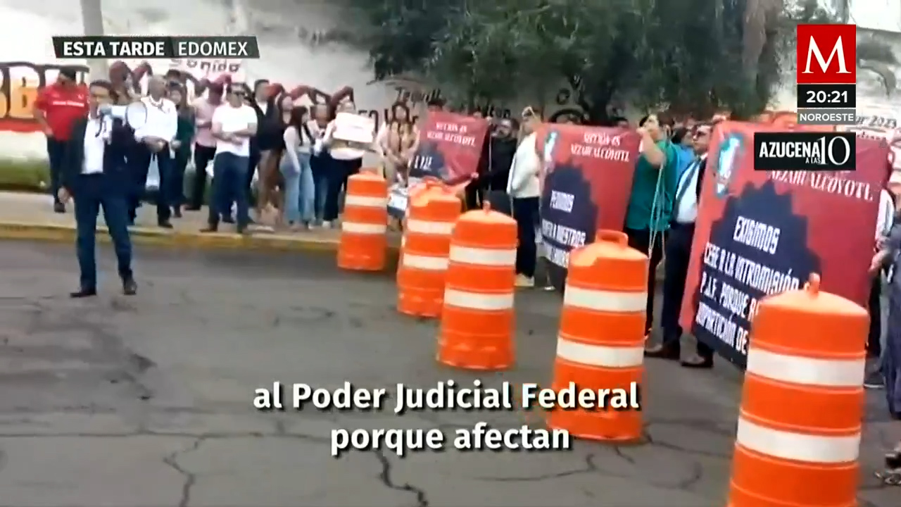 Paro de trabajadores del poder judicial en diversos estados