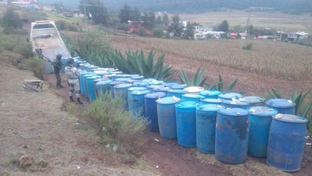 Tomas clandestinas y huachicol en Cuautepec.