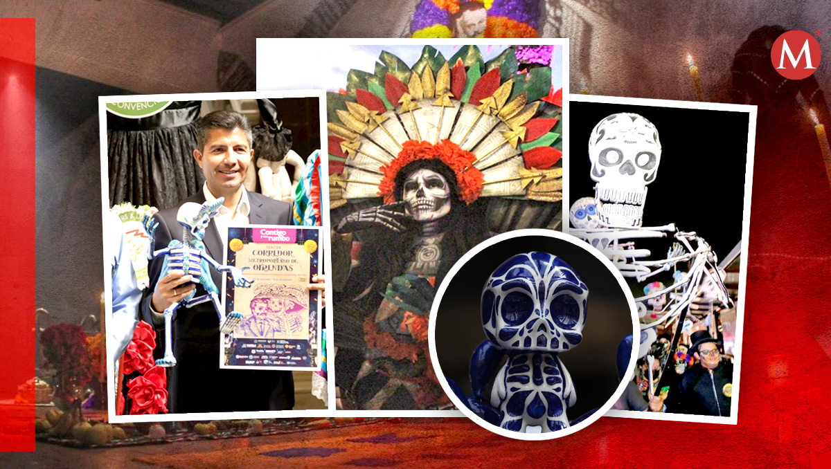 Actividades por Día de Muertos en Puebla 2023 | Agencia Enfoque/ Melanie Torres/ Andrés Lobato/ Diseño Milenio