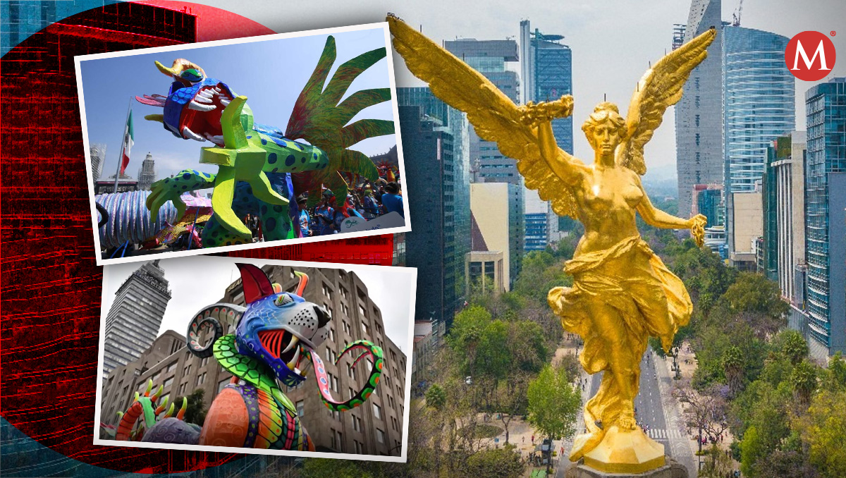 Los alebrijes serán exhibidos en una exposición al aire libre. | Foto: Especial