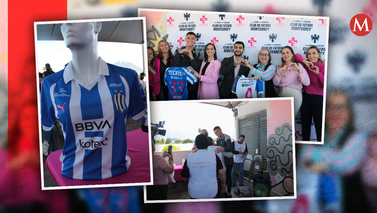 El Club de fútbol Monterrey, llevará a cabo la 11ª subasta de jerseys de edición especial en apoyo a las mujeres con cáncer. | Especial