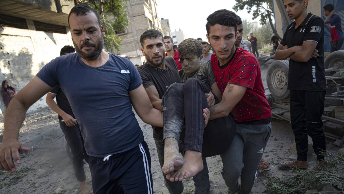 La destrucción de un hospital en el centro de Gaza dejó casi 500 muertos | AP