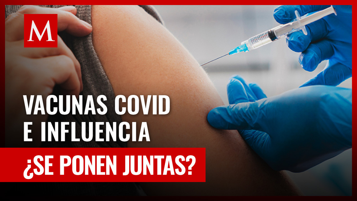 ¿Es riesgoso ponerse la vacuna del covid y la influenza al mismo tiempo?