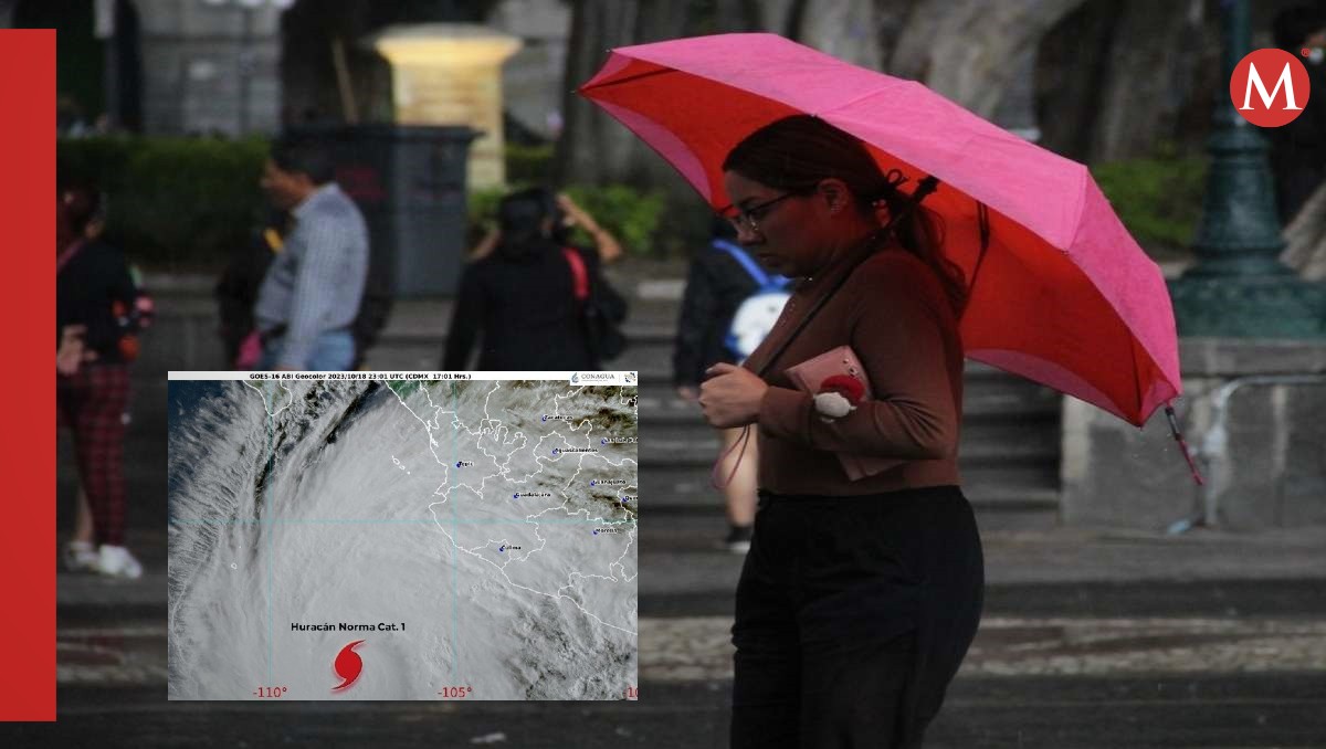 Lluvias intensas se prevén en Jalisco para este jueves (Melanie Torres y X @conagua_clima )