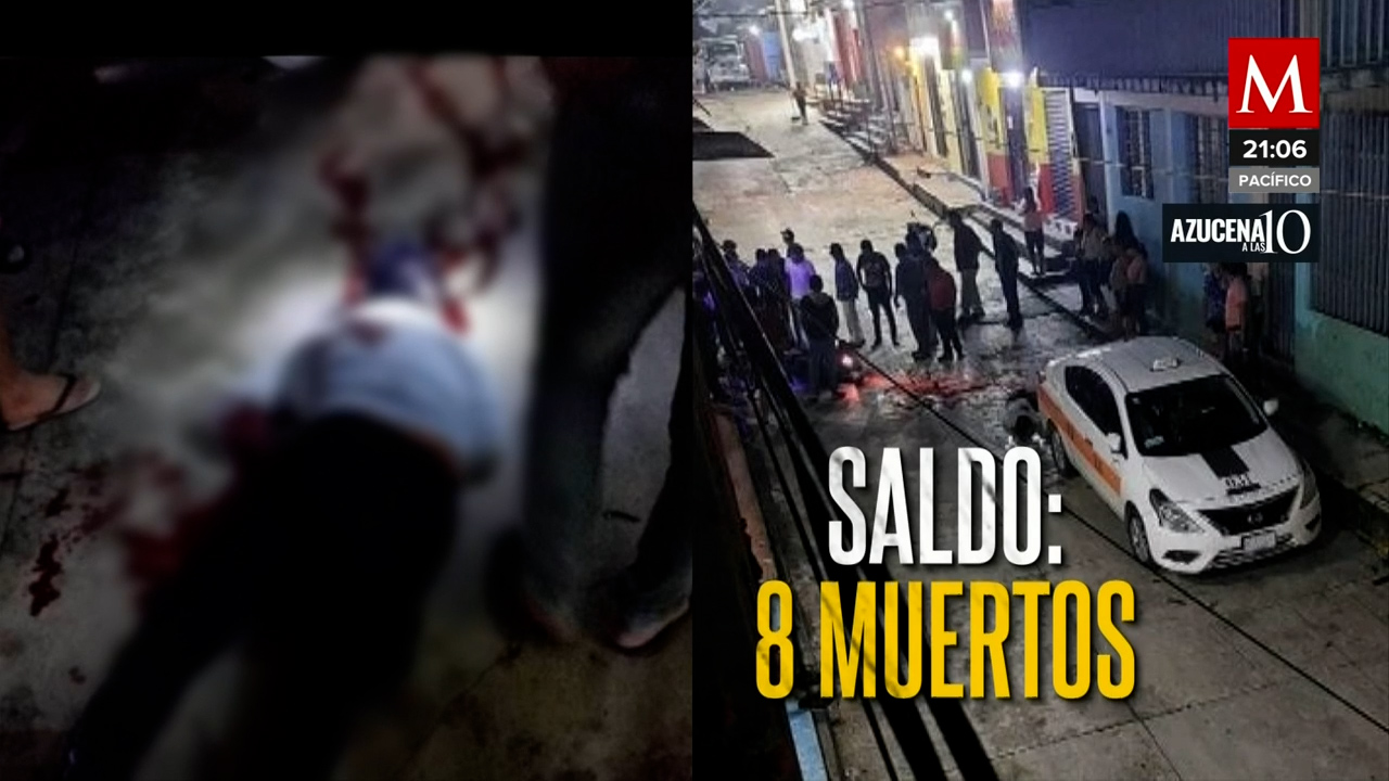 En Tila, Chiapas, ocho jóvenes asesinados en medio de una disputa entre grupos criminales