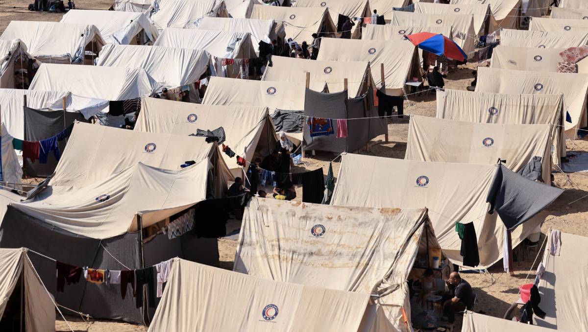 Campamento de refugiados en la Franja de Gaza | AFP