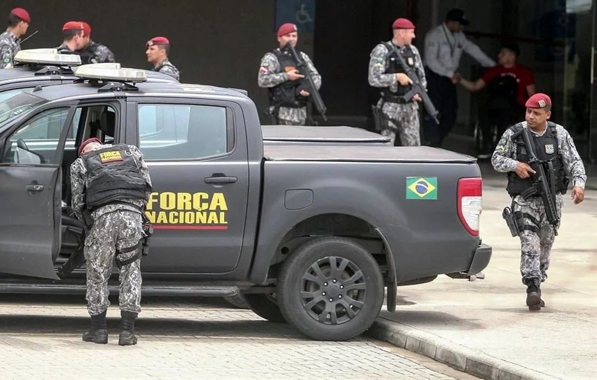 Elementos de la policía de Brasil (EFE)