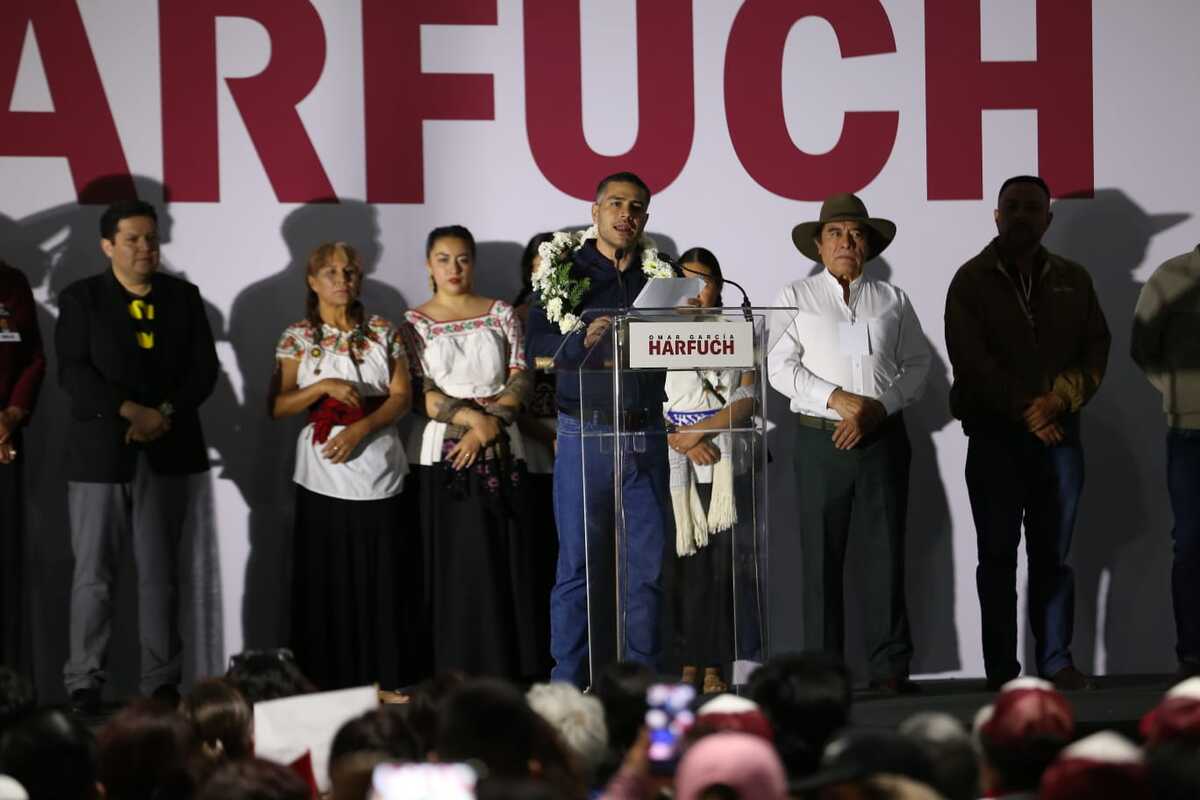 Harfuch resaltó que los habitantes de Milpa Alta son un ejemplo (Foto: Octavio Hoyos)