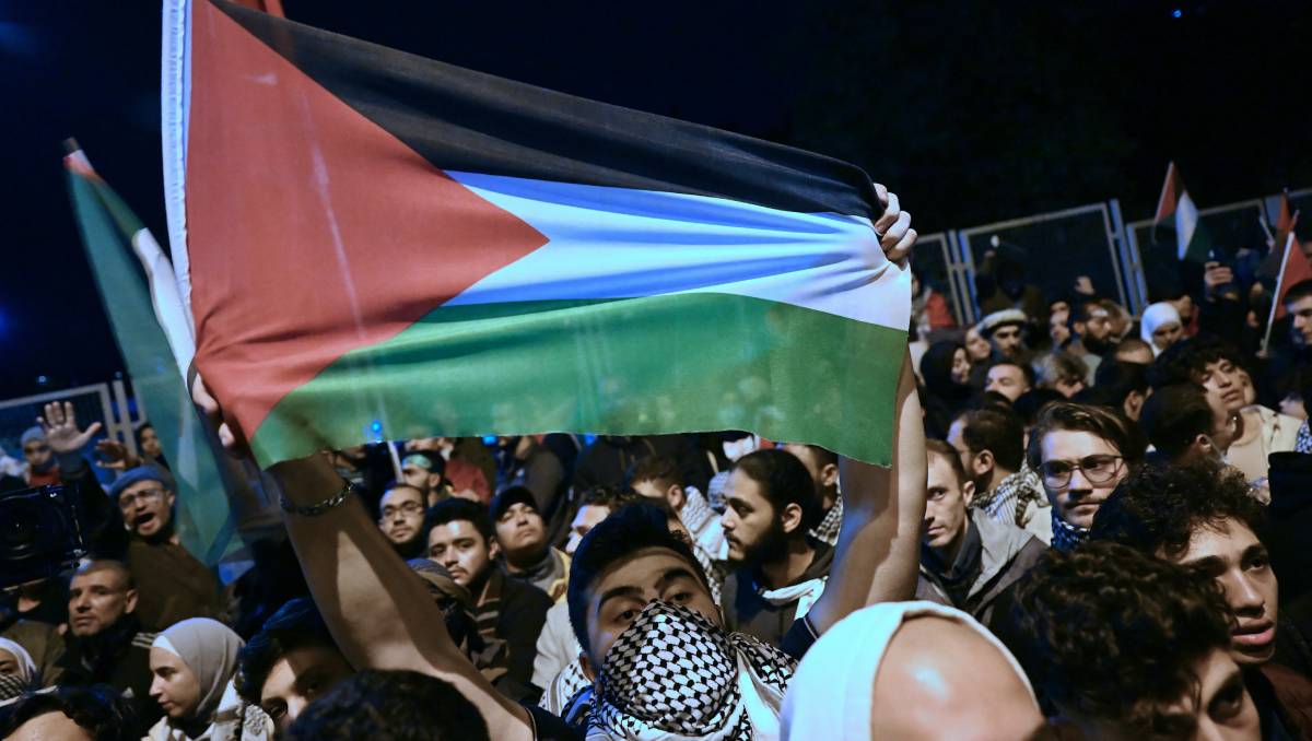 Manifestación a favor de los palestinos en Estambul | AFP