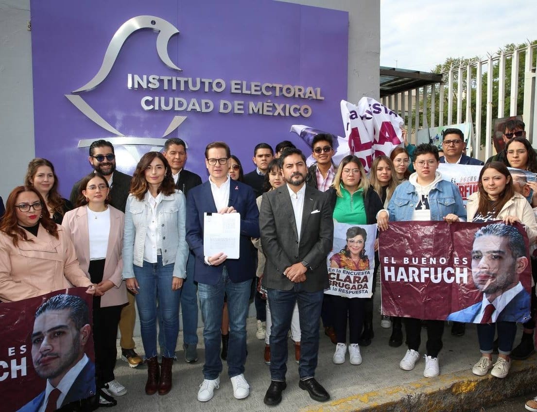 Salomón Chertorivski presentó denuncia ante el IECDMX | Especial