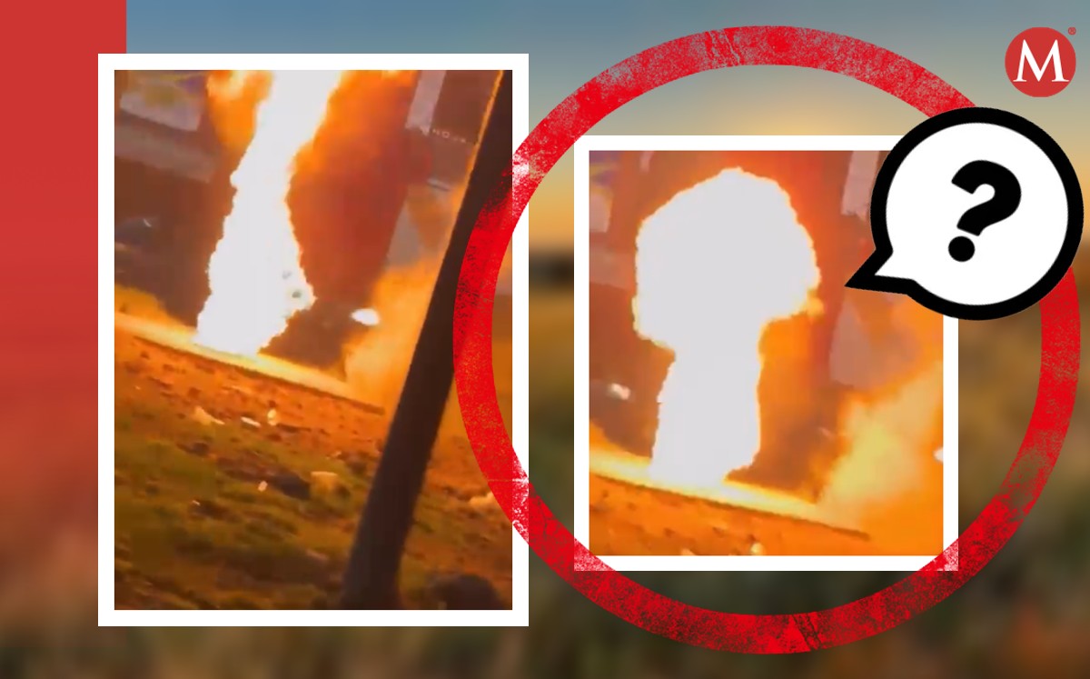 Fuego saliendo de alcantarillas sorprende en León | ESPECIAL