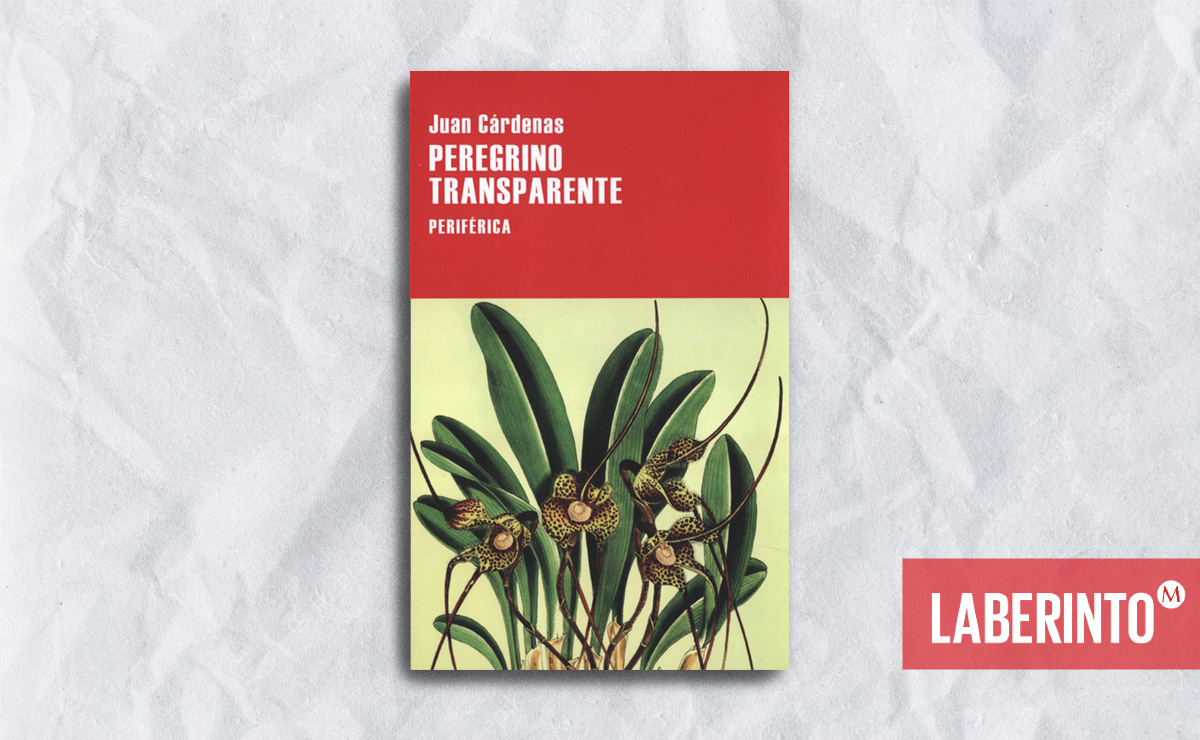 Portada de 'Peregrino transparente', de Juan Cárdenas. (Periférica)