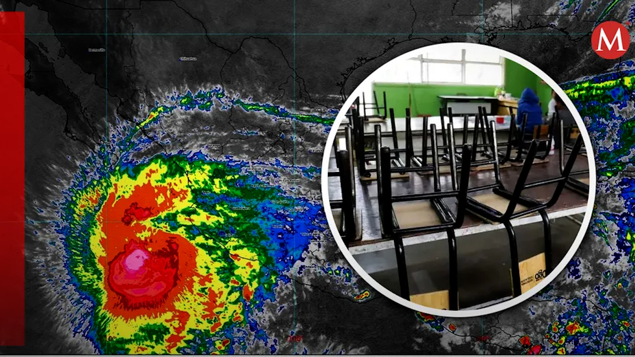 Suspenden clases en BCS por el paso del huracán 'Norma' en el Océano Pacífico