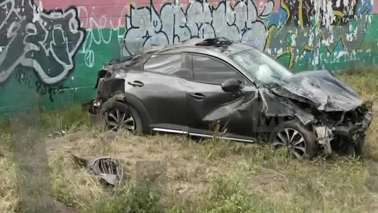 Volcadura deja un lesionado en la autopista México-Pirámides