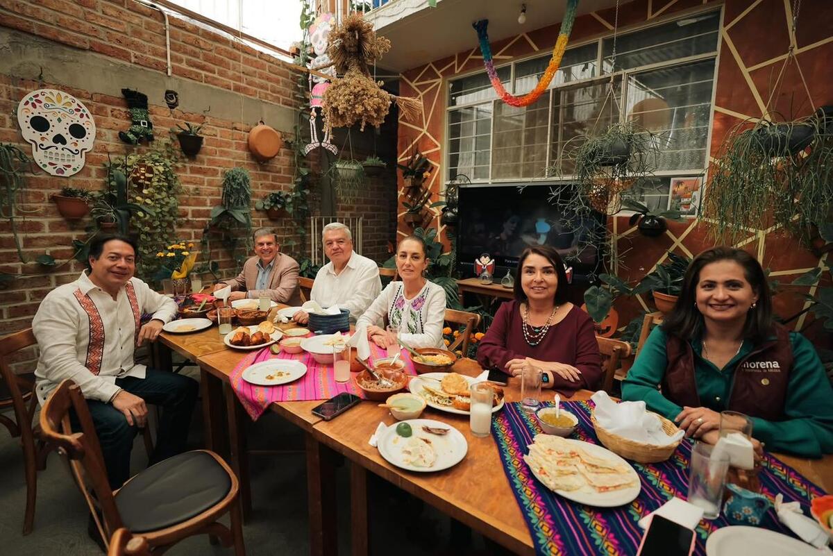 Clqaudia Sheinbaum se reunió con 'corcholatas' de Guanajuato. | Especial