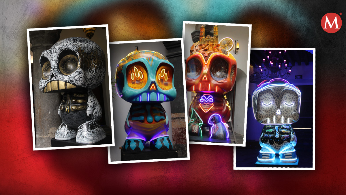 Me lleva la Huesuda: Regresa exposición de 120 calaveras en Puebla | Especial