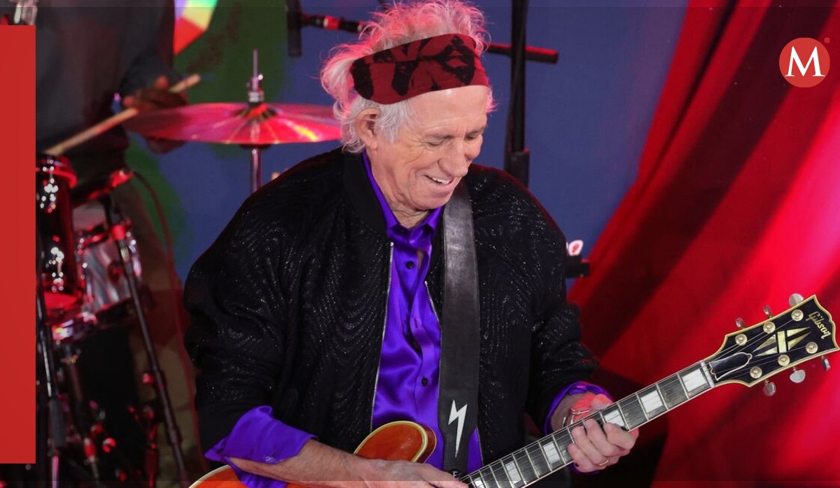 El guitarrista de los Rolling Stones Keith Richards, nueva imagen