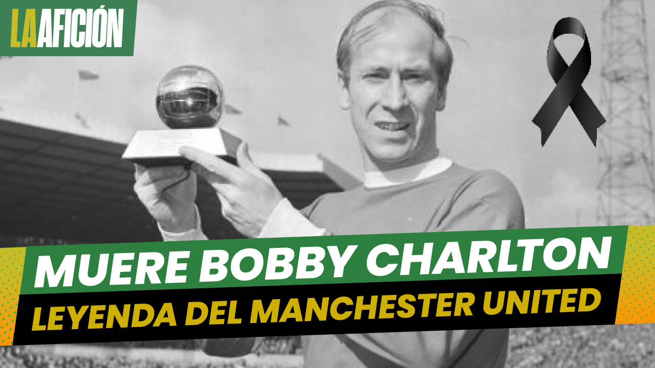 Murió Bobby Charlton, campeón del mundo con Inglaterra y leyenda del futbol