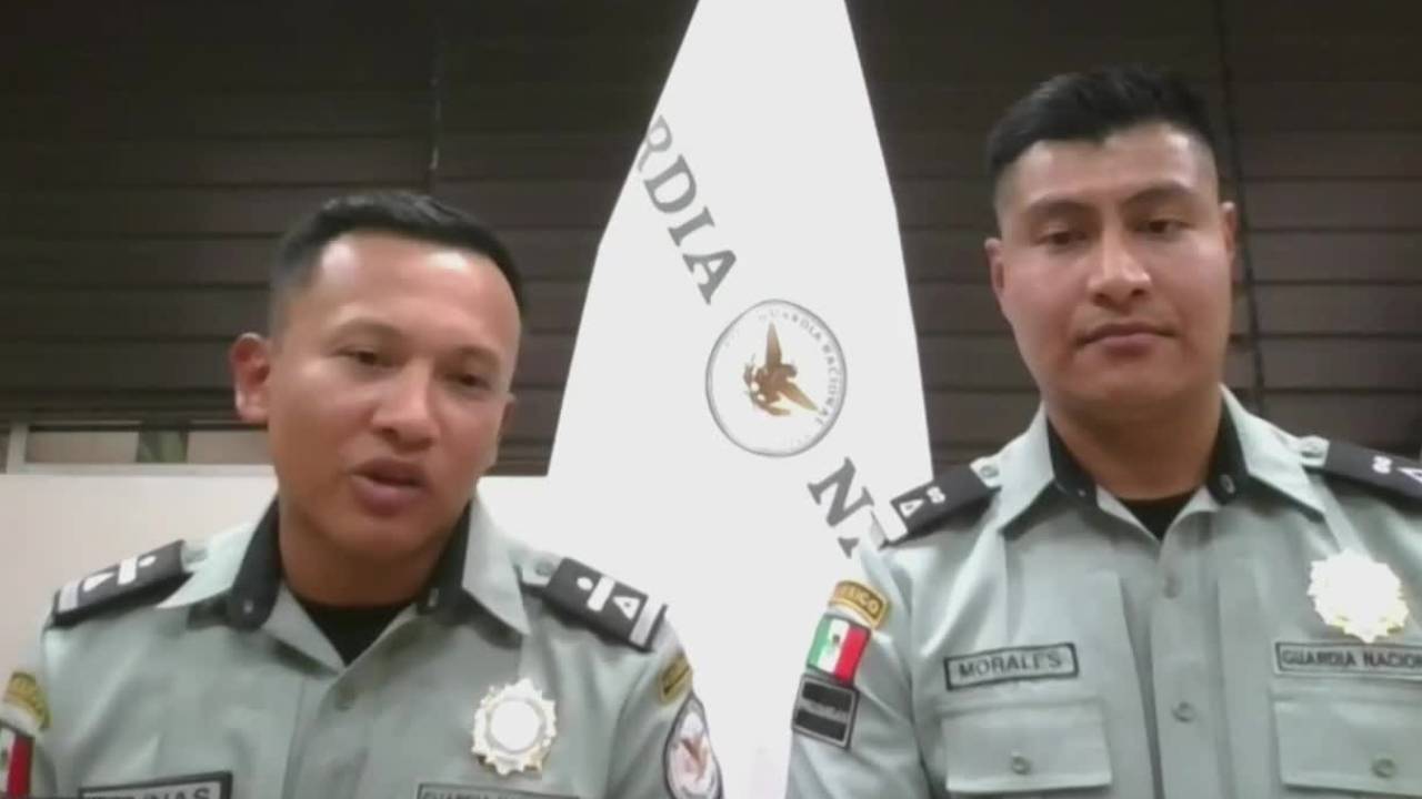 Oficiales de la Guardia Nacional detallan el rescate de un copiloto en la Carrera Panamericana