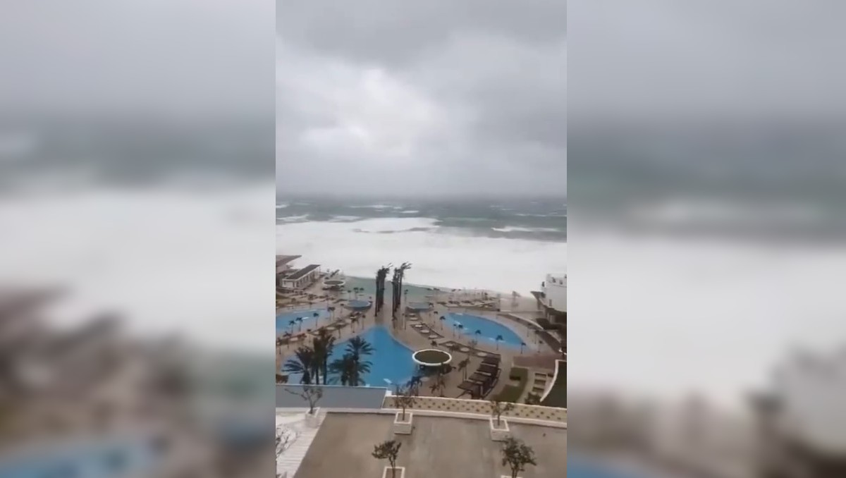 Afectaciones por huracán 'Norma' en Los Cabos | @diego__soto