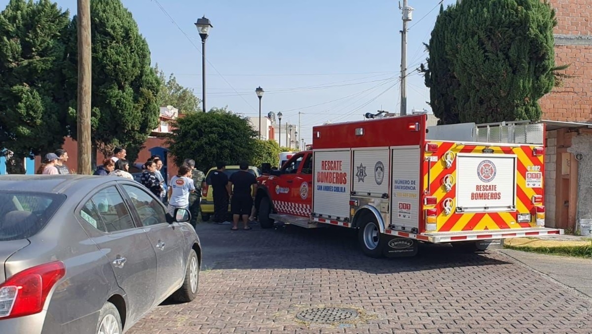 Explosión de gas LP deja hombre herido en vivienda de Cholula, Puebla | Especial